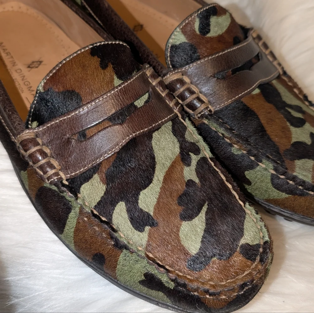 Bill "Hair On" Leather Horse Bit Loafers - Picture 2 of 12